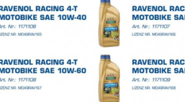 NEW approval for RAVENOL USVO Motobike products